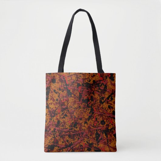 Sac fourre-tout abstrait Commotion n°1 (Devant)