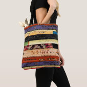 Sac fourre-tout Abstrait des livres de bibliothèqu (De près)