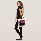 Sac fourre-tout Abstrait Rainbow Swirl (Devant (modèle))