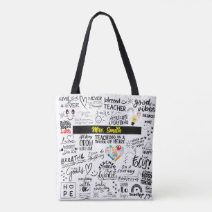 SAC FOURRE-TOUT AFFIRMATIONS ENSEIGNANTS - Personn