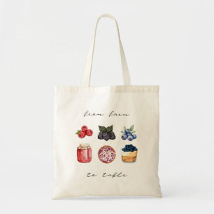Sac fourre-tout Agritourisme à table Berry Fruit E