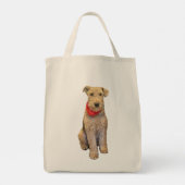 Sac fourre-tout Airedale (Dos)