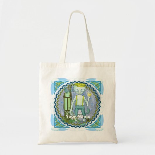 Sac fourre-tout Alien Golf (Devant)