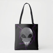 Sac fourre-tout alien gris (Devant)