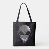 Sac fourre-tout alien gris (Dos)