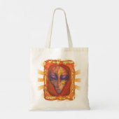 Sac fourre-tout Alien Rouge Runique (Dos)