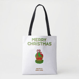 Sac fourre-tout All-Over-Print Cupcake de Noël
