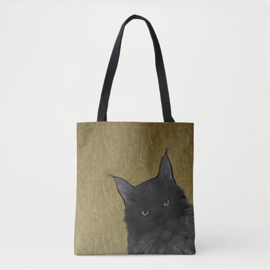 Sac fourre-tout Allover du Maine Coon (Devant)