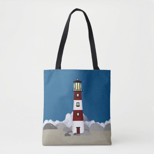 Sac fourre-tout Allover du phare (Devant)