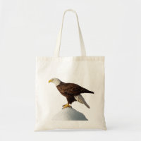 Sac fourre-tout américain d'aigle à tête blanche