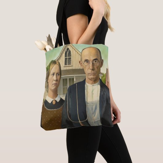 Sac fourre-tout American Gothic (De près)