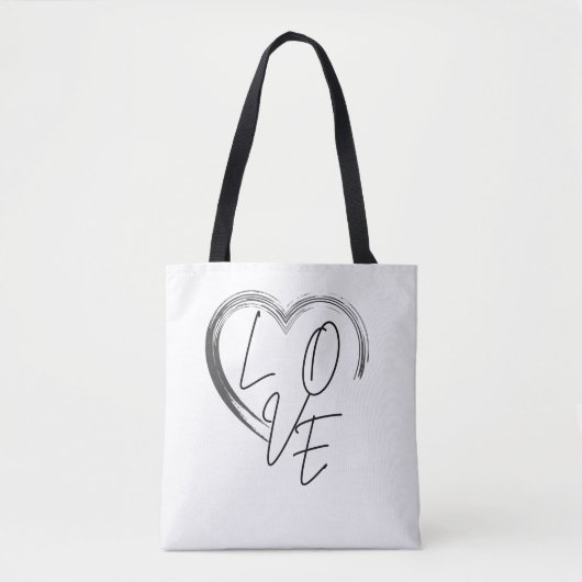 SAC FOURRE-TOUT AMOUR (Devant)