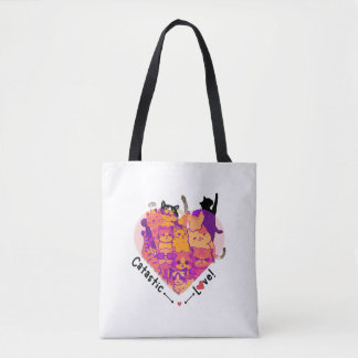 sac fourre-tout "Amour Catastique" pour les Amoure