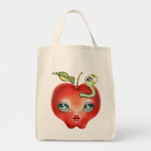 Sac fourre-tout anthropomorphe pomme