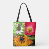 Sac fourre-tout (ao) - Abeilles (Dos)