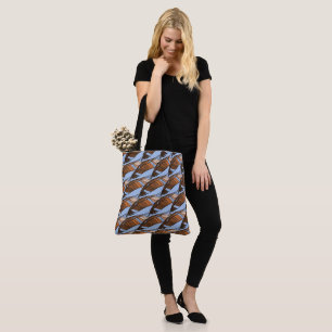 Sac fourre-tout (ao) - Plumes Brown