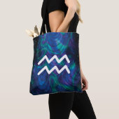 Sac fourre-tout Aquarius Zodiac (De près)