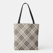 Sac fourre-tout Arrière - plan Monogram Tartan (Dos)