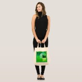 Sac fourre-tout art vert flach (Devant (modèle))