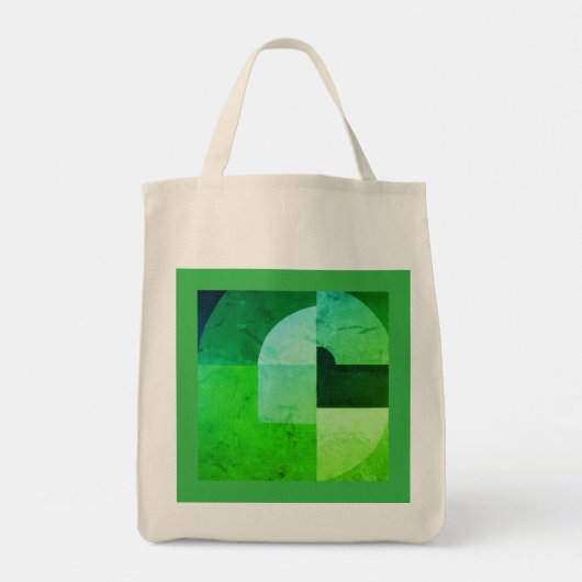 Sac fourre-tout art vert flach (Dos)