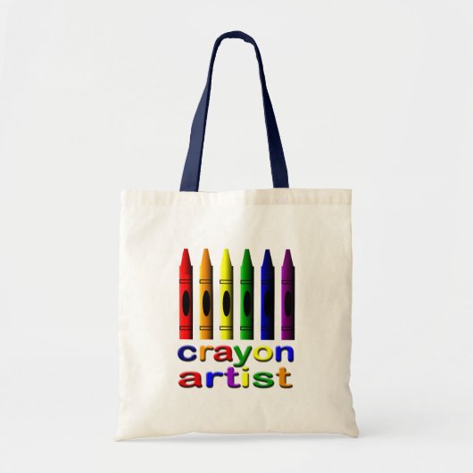 Sac fourre-tout Artiste Crayon (Devant)