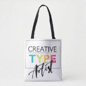 Sac fourre-tout artistique de type créatif (Devant)