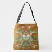 Sac fourre-tout asiatique à étang d'oiseaux (Dos)