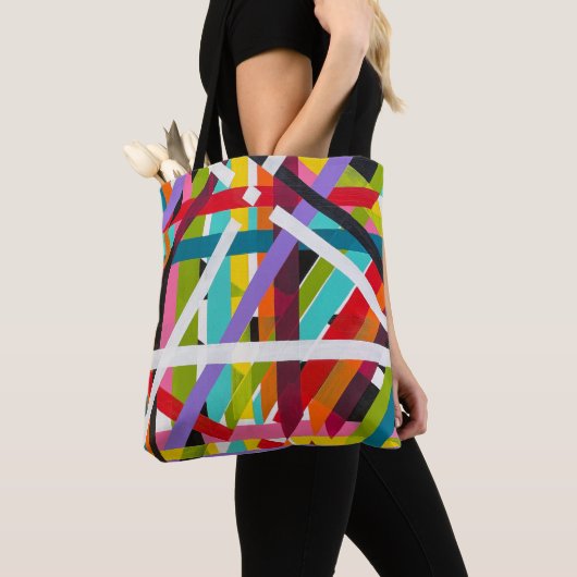 Sac fourre-tout attaché (De près)