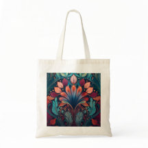 Sac fourre-tout au design Art Nouveau.