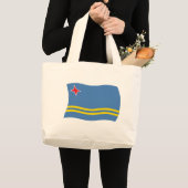 Sac fourre-tout au drapeau d'Aruba (Devant (produit))