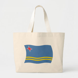 Sac fourre-tout au drapeau d'Aruba