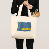 Sac fourre-tout au drapeau d'Aruba (Devant (produit))