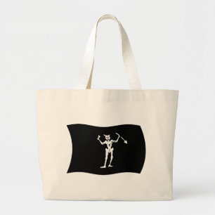 Sac fourre-tout au drapeau de Barbe noire