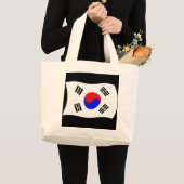 Sac fourre-tout au drapeau de la Corée du Sud (Devant (produit))
