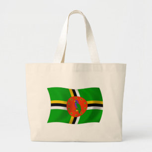 Sac fourre-tout au drapeau de la Dominique