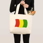 Sac fourre-tout au drapeau de la Guinée (Devant (produit))