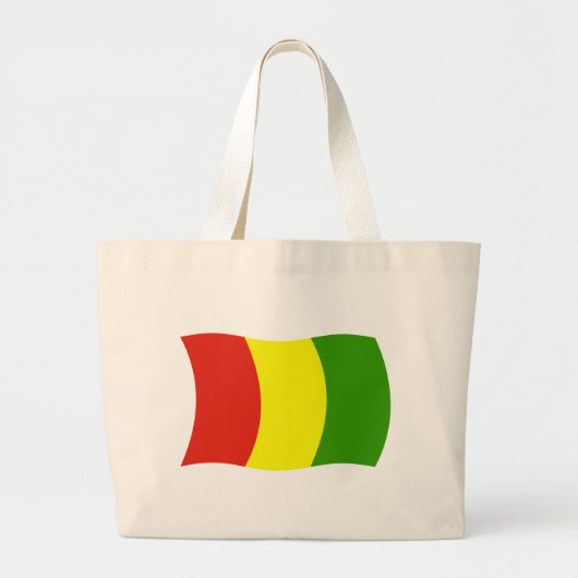 Sac fourre-tout au drapeau de la Guinée (Devant)