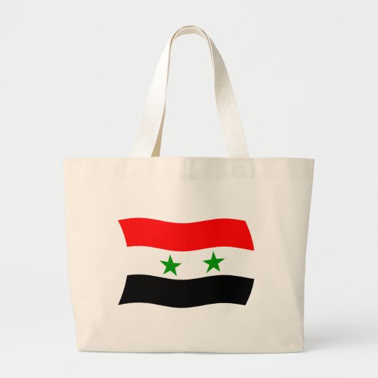 Sac fourre-tout au drapeau de la Syrie (Devant)