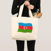 Sac fourre-tout au drapeau de l'Azerbaïdjan (Devant (produit))