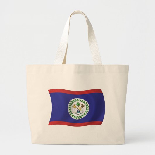 Sac fourre-tout au drapeau du Belize (Devant)