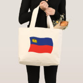 Sac fourre-tout au drapeau du Liechtenstein (Devant (produit))