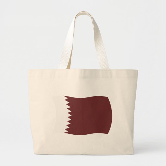 Sac fourre-tout au drapeau du Qatar (Devant)