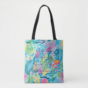Sac fourre-tout au graphisme élégant