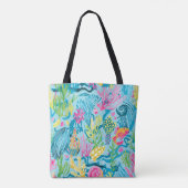 Sac fourre-tout au graphisme élégant (Dos)
