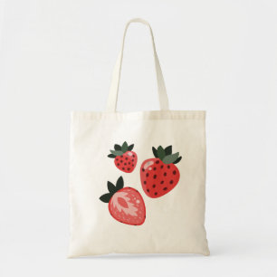 Sac fourre-tout aux fraises