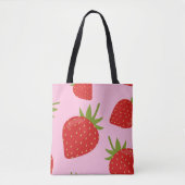 Sac fourre-tout aux fraises (Devant)