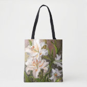 Sac fourre-tout aux lys blancs (Devant)