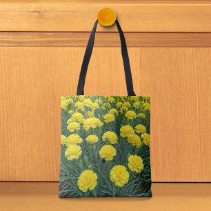 Sac fourre-tout aux oeillets jaunes