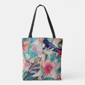 Sac fourre-tout aux oiseaux mignons (Dos)