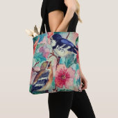 Sac fourre-tout aux oiseaux mignons (De près)